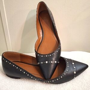 COACH Studded Ballet Flat Shoes